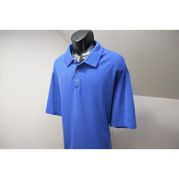Tommy Bahama Golf Polo Short Sleeve Modal Polyester Blue Mens Size 2XL XXL - Picture 3 of 6
